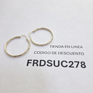 ARRACADAS PAR ORO 10 K 2.6 GRMS (SEMINUEVO)