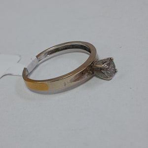 ANILLITO ORO, ORO BLANCO 10 K 1.7 GRMS (SEMINUEVO)