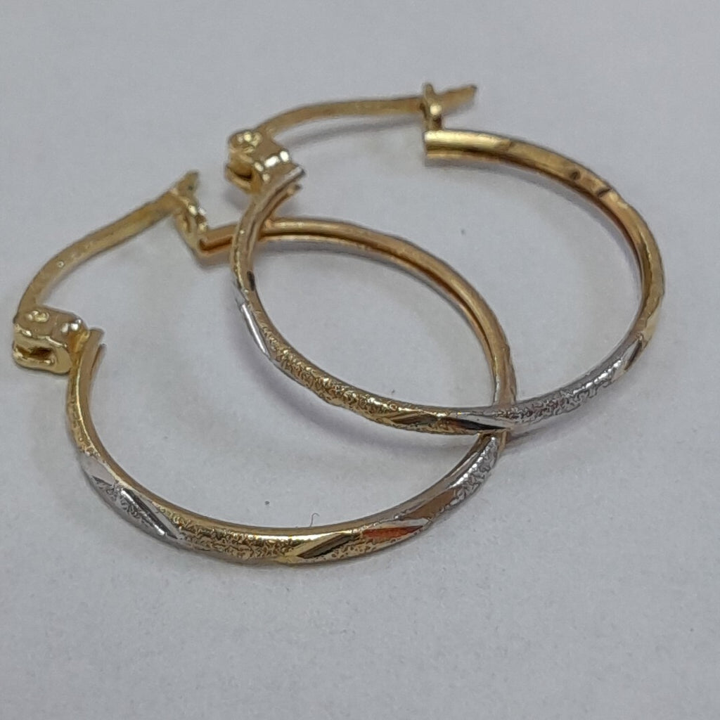 ARRACADAS PAR ORO 14 K 1.2 GRMS (SEMINUEVO)