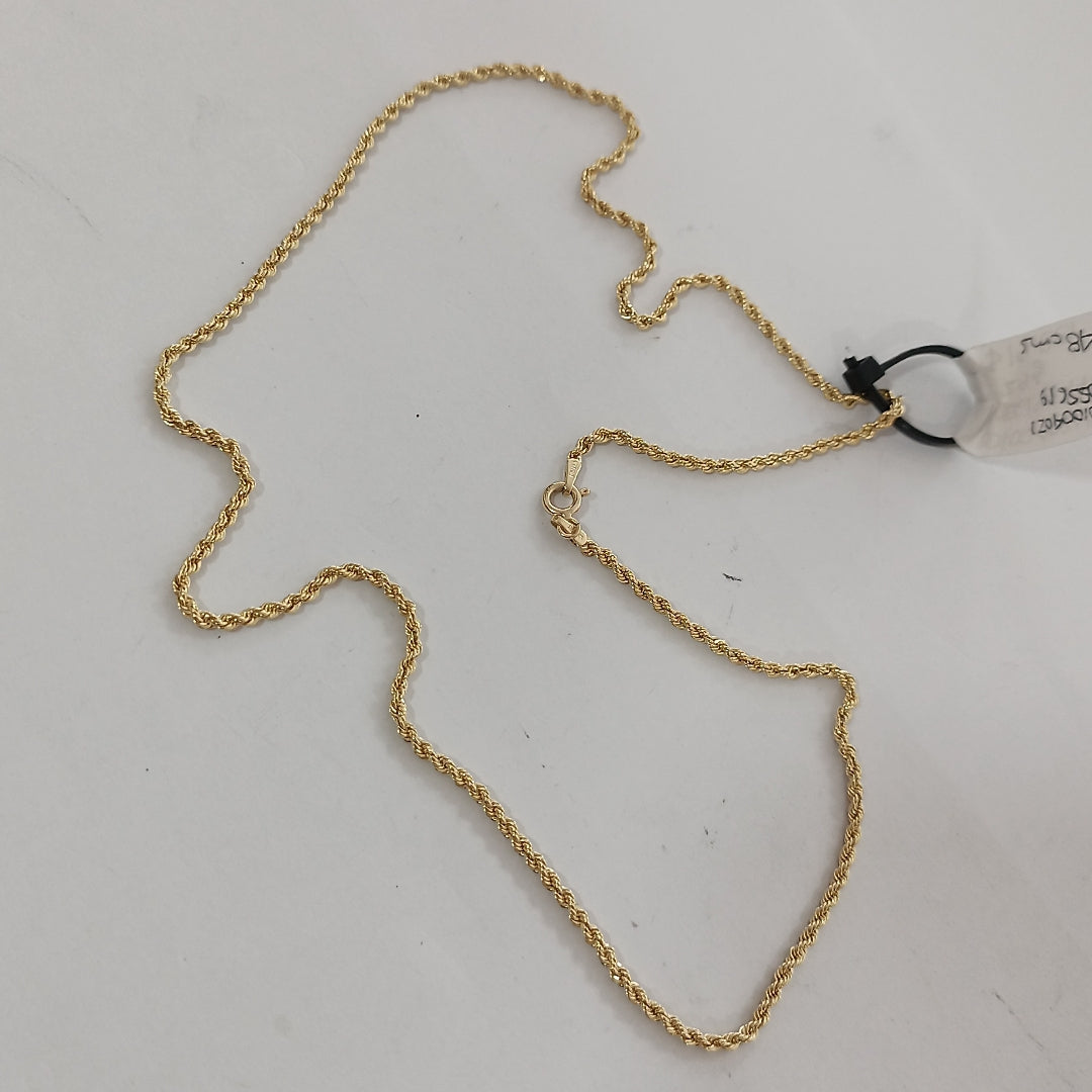 CADENA ORO 14 K 2.9 GRMS (SEMINUEVO)