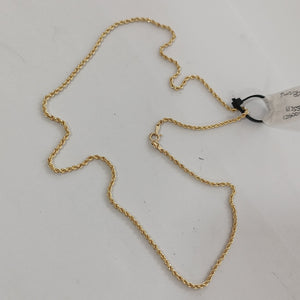 CADENA ORO 14 K 2.9 GRMS (SEMINUEVO)
