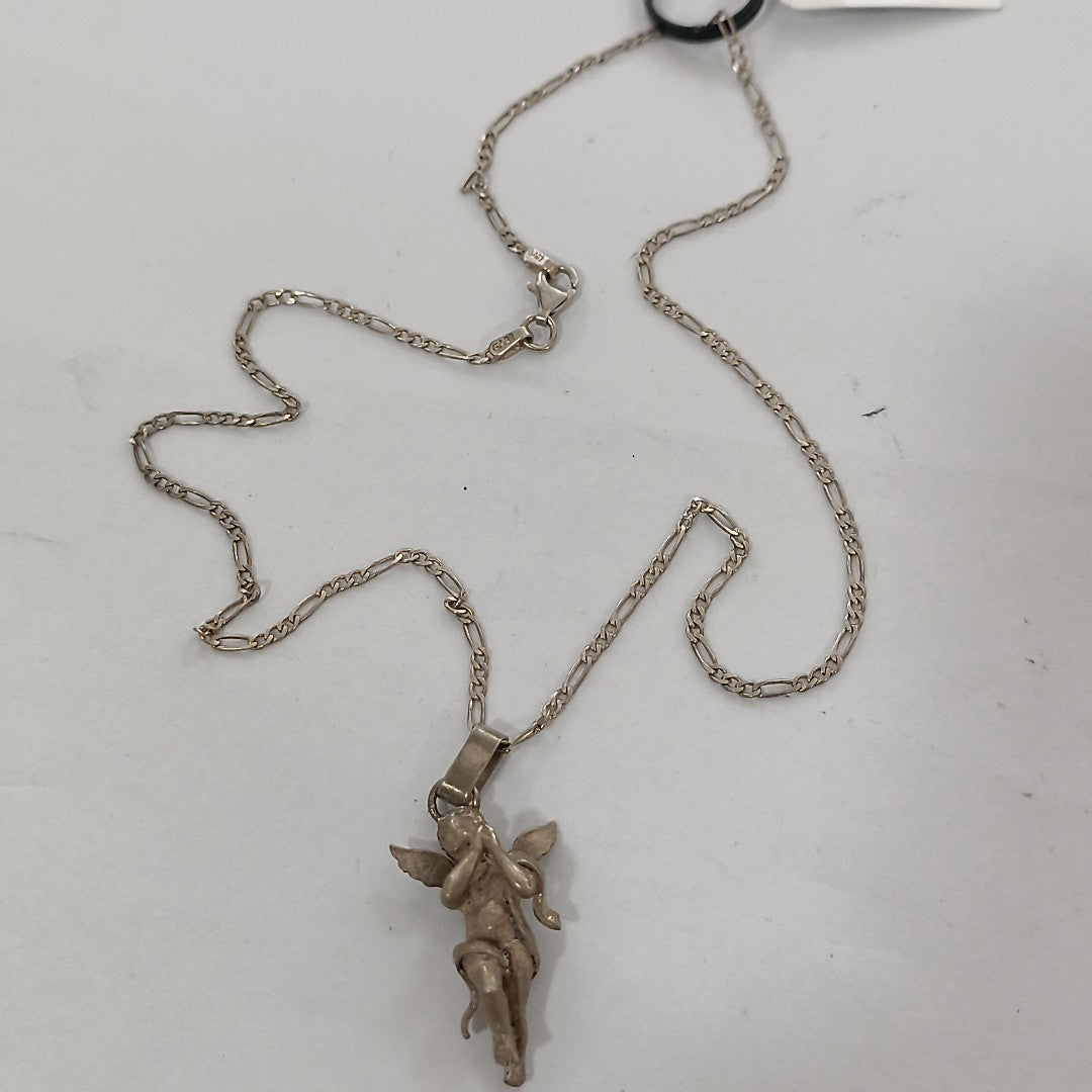 CADENA, DIJE PLATA 8.6 GRMS (SEMINUEVO)