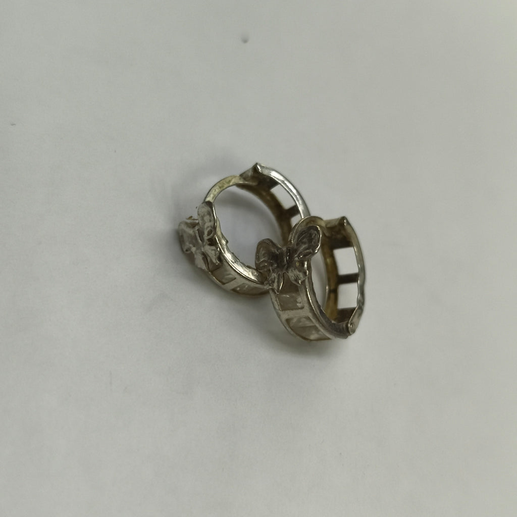 ARRACADAS PAR PLATA 1,90 GRMS (SEMINUEVO)