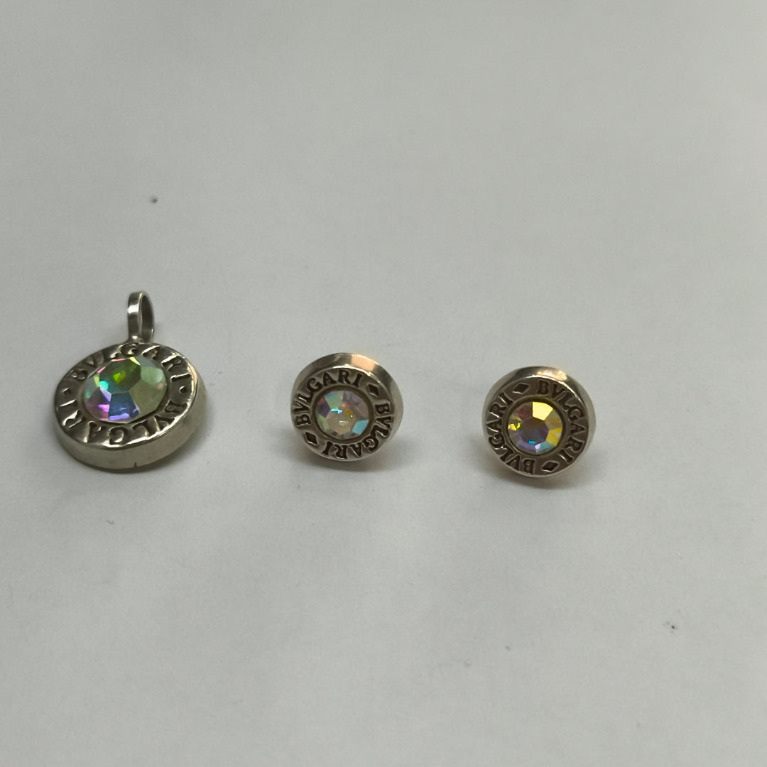 BROQUELES PAR,DIJE PLATA 2,50 GRMS (SEMINUEVO)