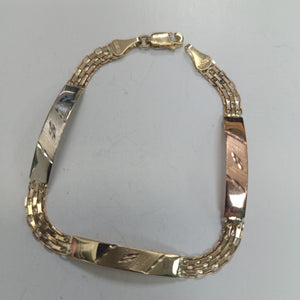 PULSERA ORO 10 K 4.5 GRMS (SEMINUEVO)