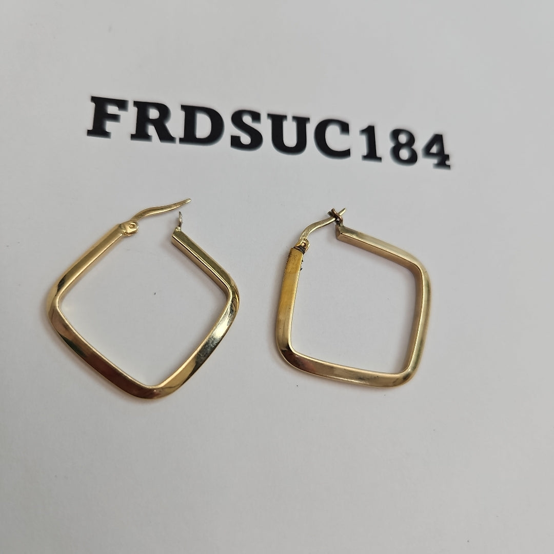 ARRACADAS PAR ORO 14 K 3,40 GRMS (SEMINUEVO)