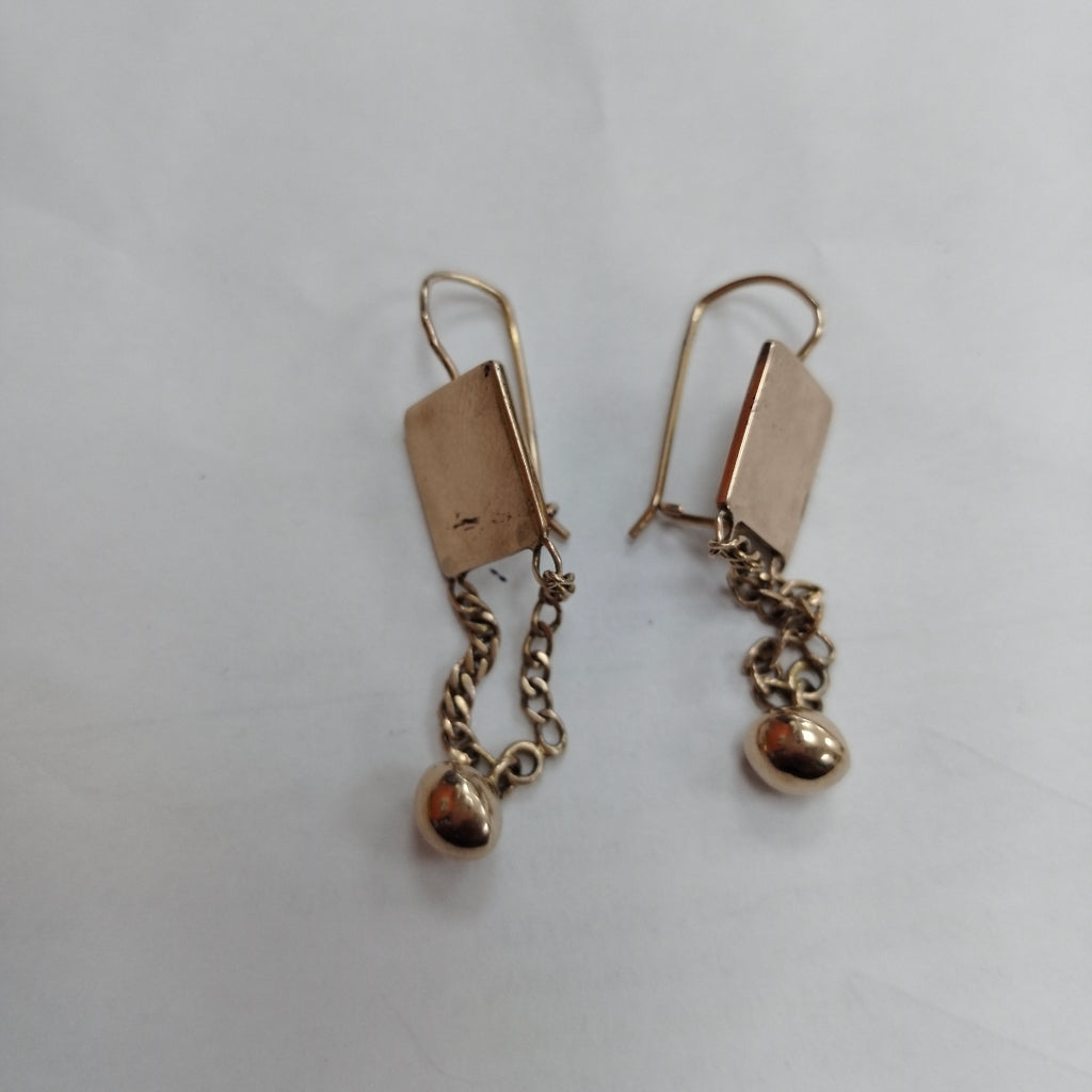 ARETES PAR ORO 8 K 3.1 GRMS (SEMINUEVO)