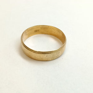 ARGOLLA ORO 18 K 4.8 GRMS (SEMINUEVO)
