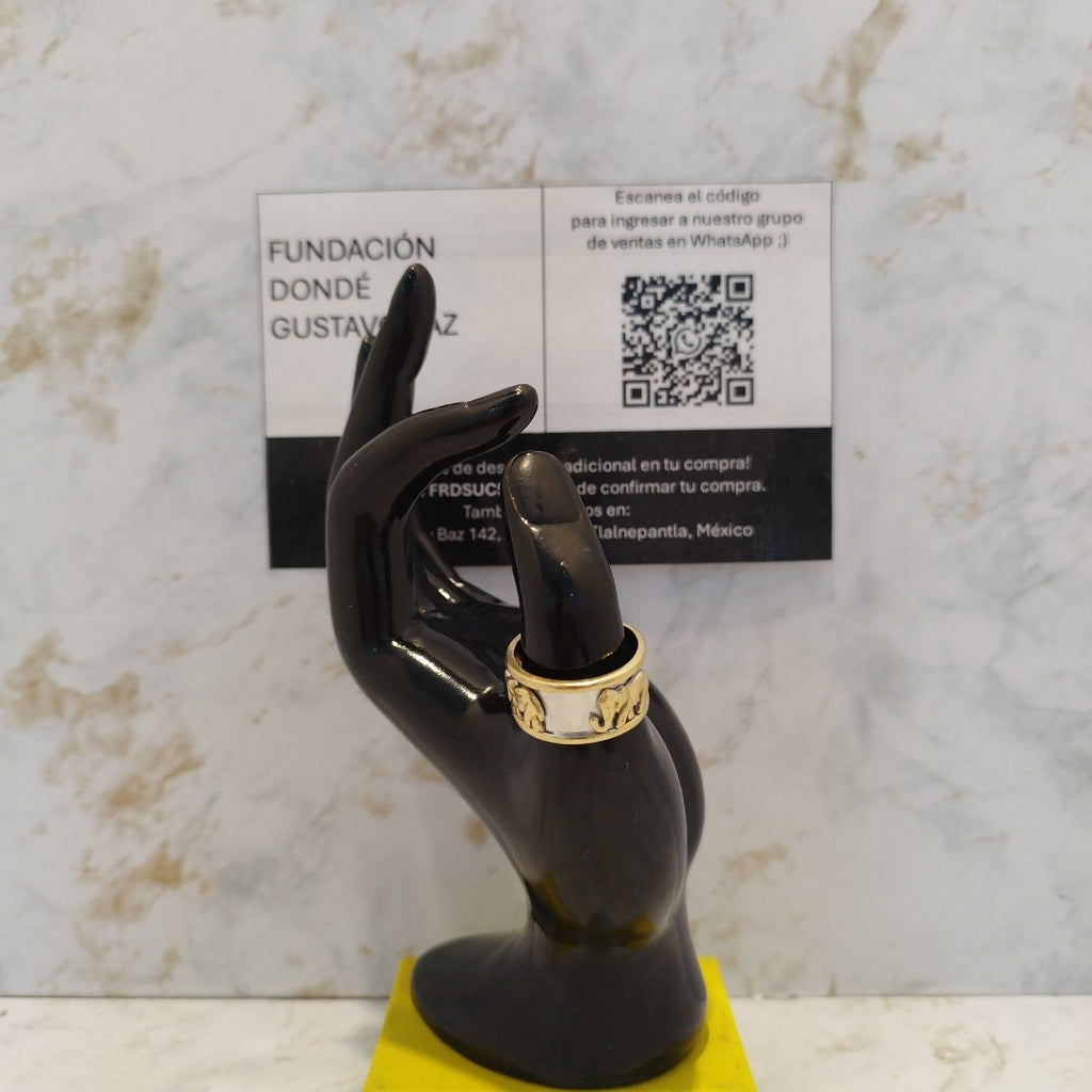 ARGOLLA ORO 14 K 12.7 GRMS (SEMINUEVO)