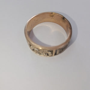 ANILLO ORO 10 K 5.5 GRMS (SEMINUEVO)