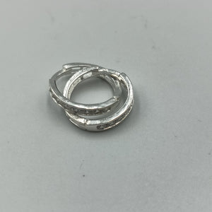 ARRACADAS C/CIRCONIAS PLATA .925 2.1 GR (NUEVO)