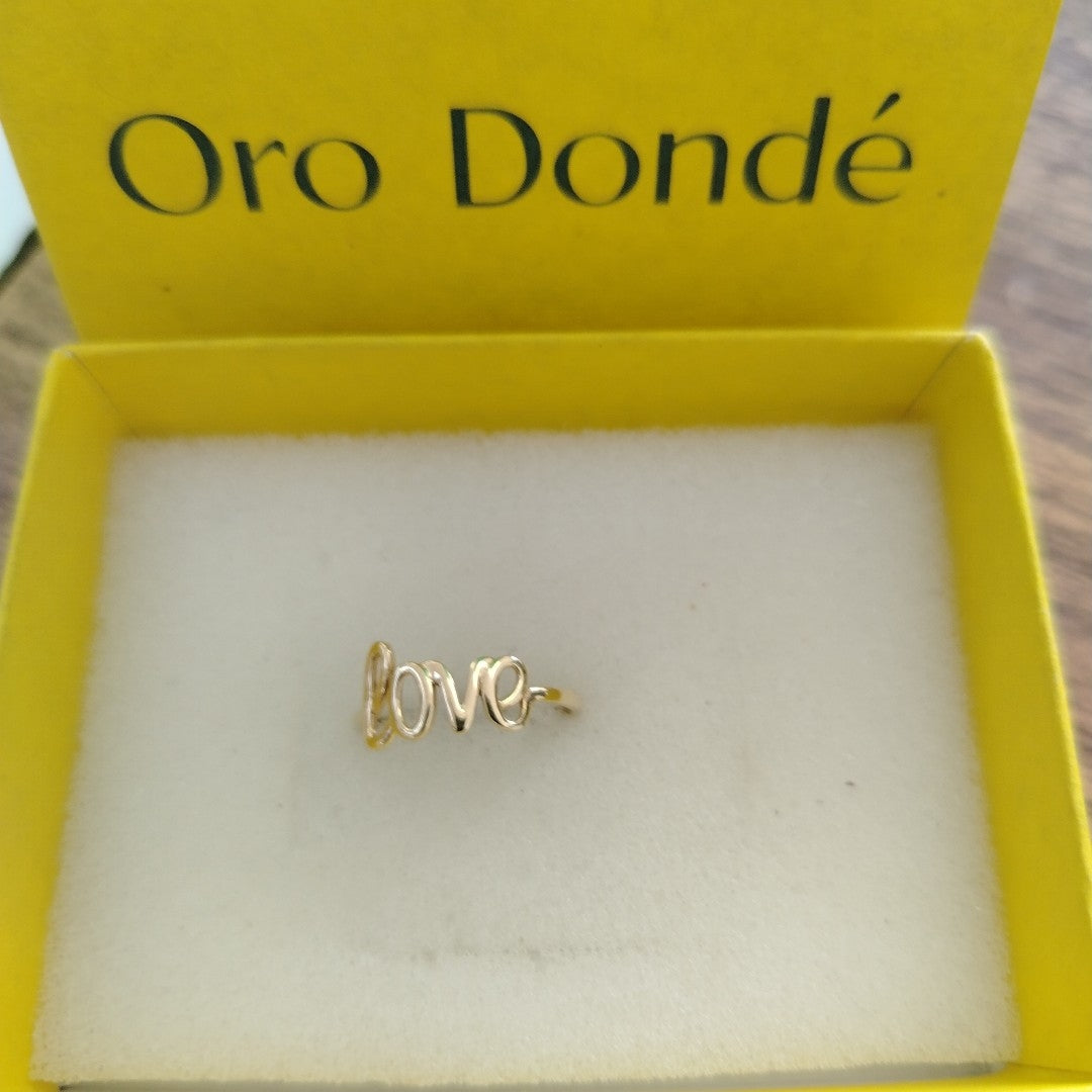 ANILLITO ORO 14 K 1.3 GRMS (SEMINUEVO)