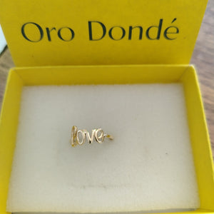 ANILLITO ORO 14 K 1.3 GRMS (SEMINUEVO)