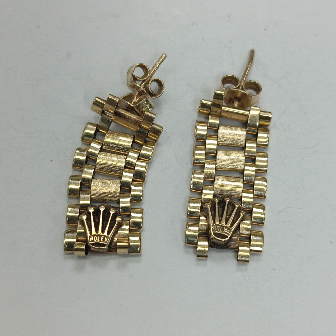 ARETES PAR ORO 14 K 4.2 GRMS (SEMINUEVO)