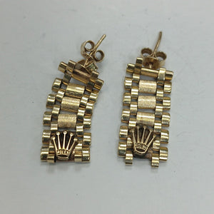 ARETES PAR ORO 14 K 4.2 GRMS (SEMINUEVO)