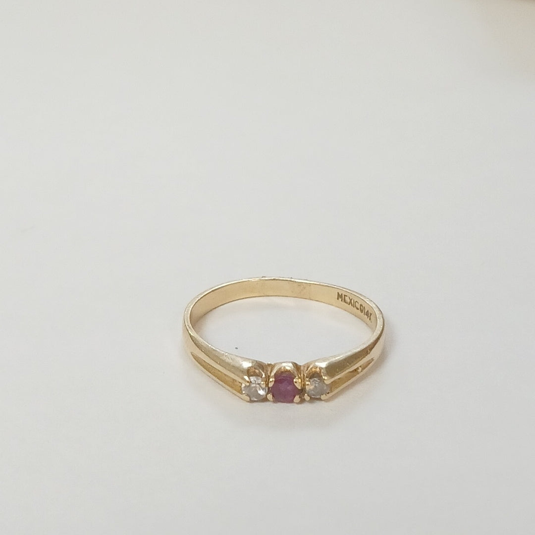 ANILLITO ORO 14 K 1.8 GRMS (SEMINUEVO)