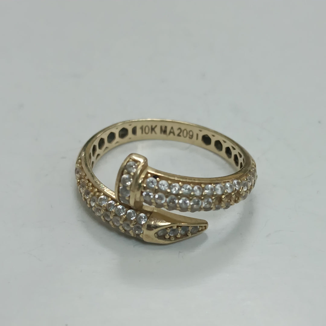 ANILLO ORO 10 K 2.3 GRMS (SEMINUEVO)