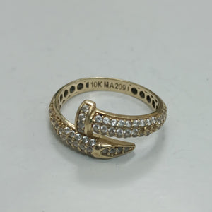 ANILLO ORO 10 K 2.3 GRMS (SEMINUEVO)