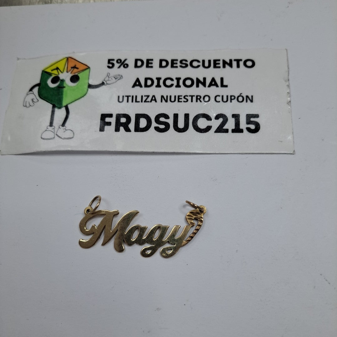 DIJE ORO 10 K 3.9 GRMS (SEMINUEVO)