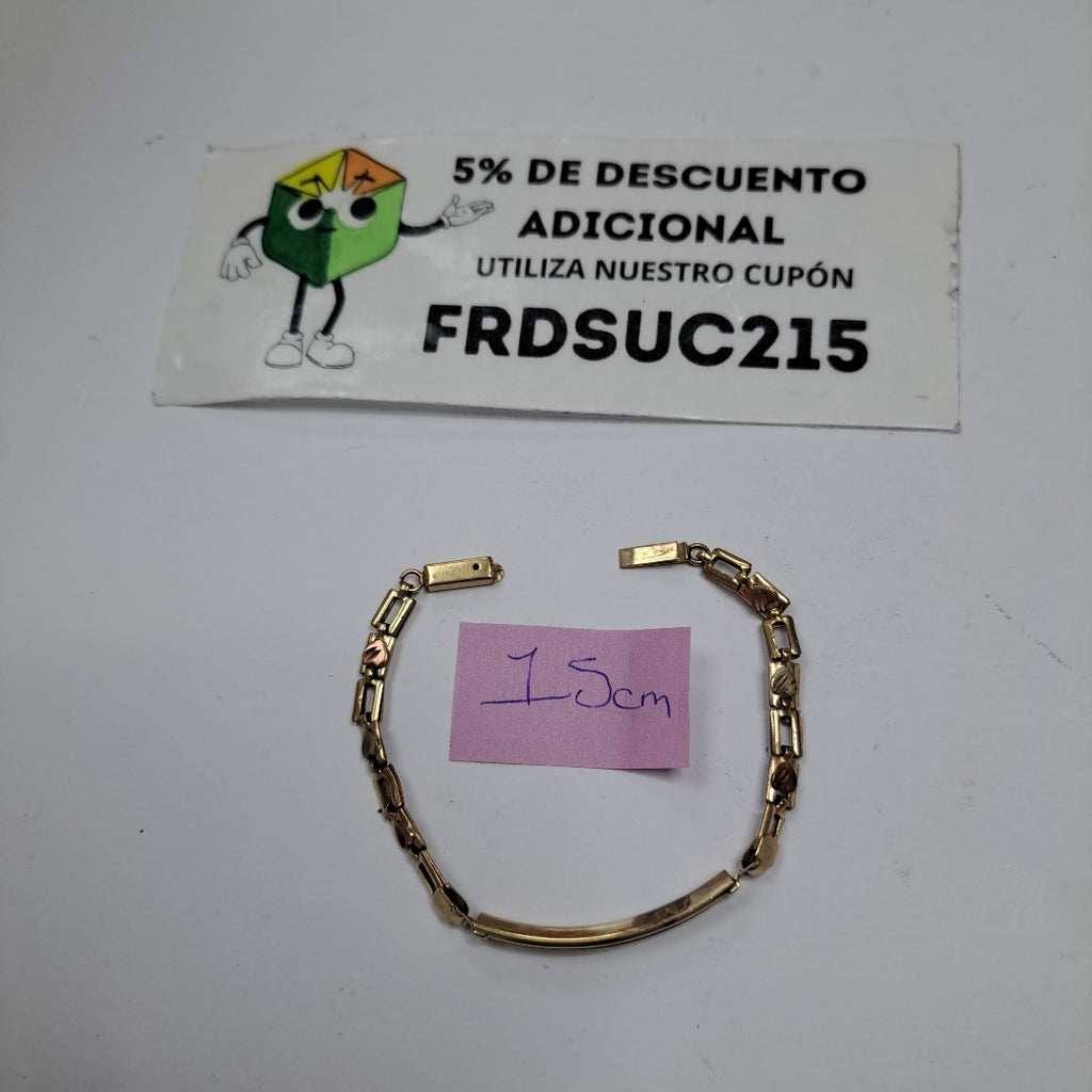 ESCLAVA ORO 10 K 4.8 GRMS (SEMINUEVO)
