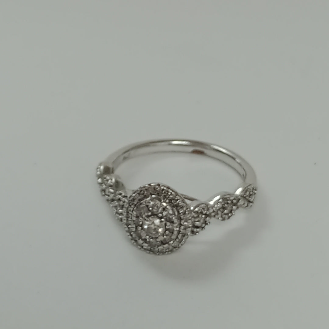 ANILLITO ORO BLANCO 10 K 2,90 GRMS (SEMINUEVO)