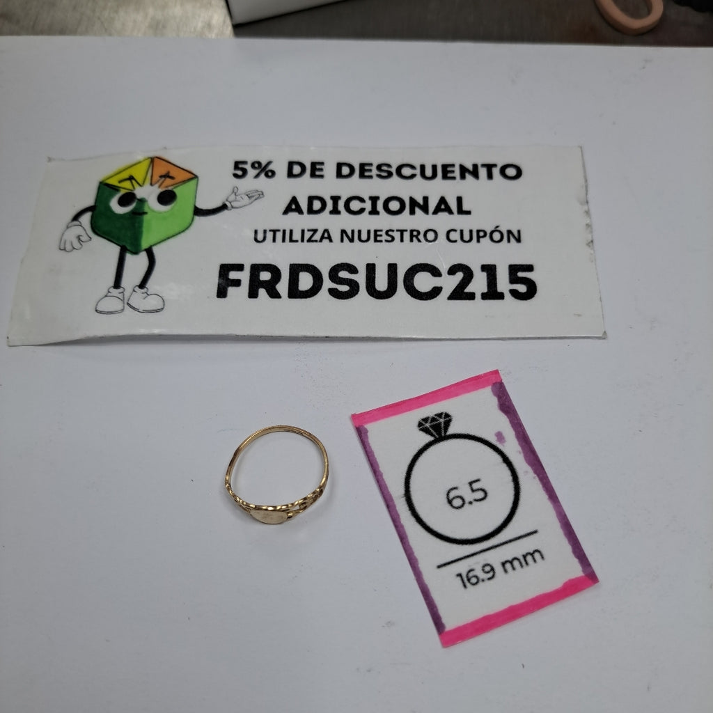 ANILLITO ORO 10 K 1 GRMS (SEMINUEVO)