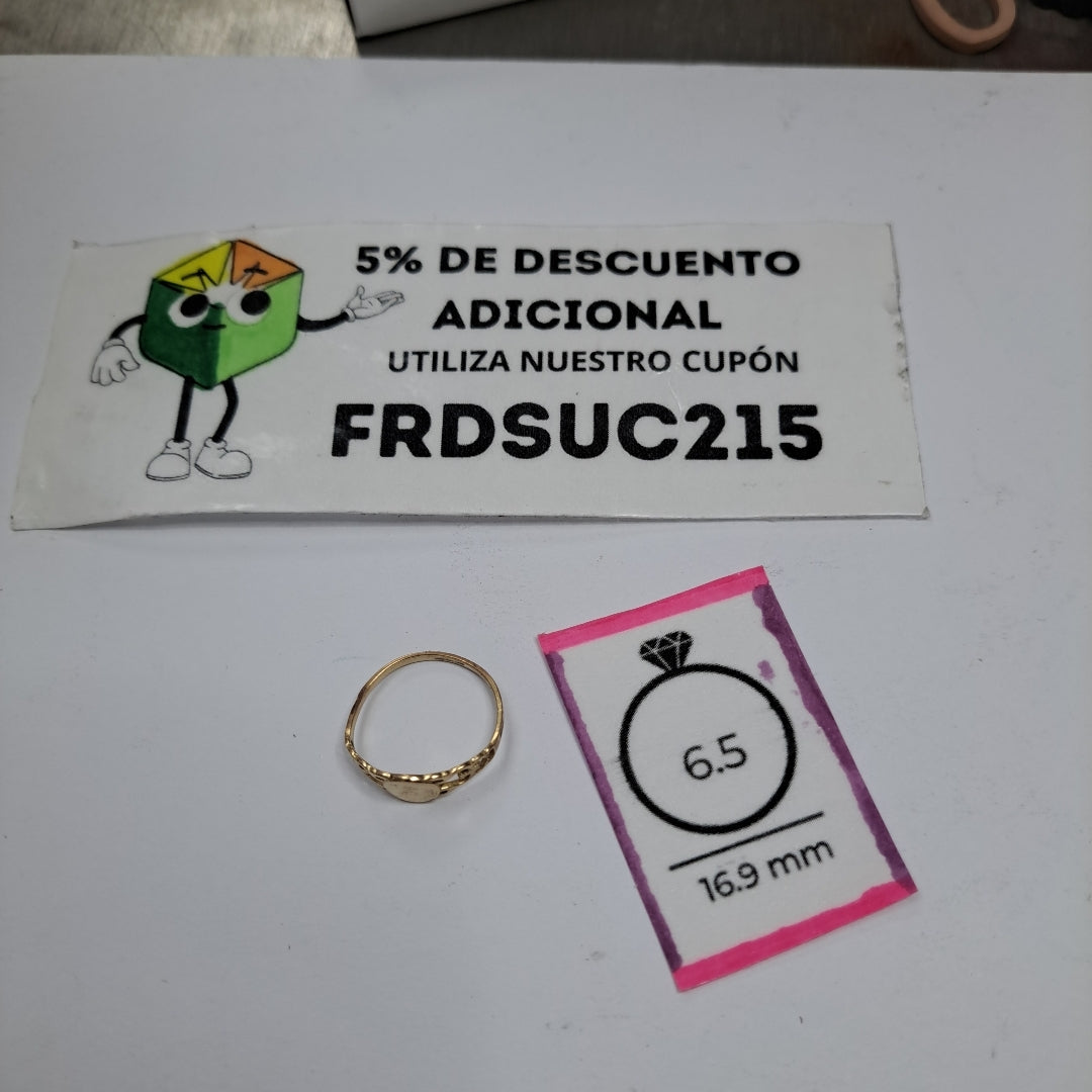 ANILLITO ORO 10 K 1 GRMS (SEMINUEVO)