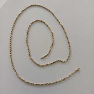 CADENA ORO 14 K 12.8 GRMS (SEMINUEVO)
