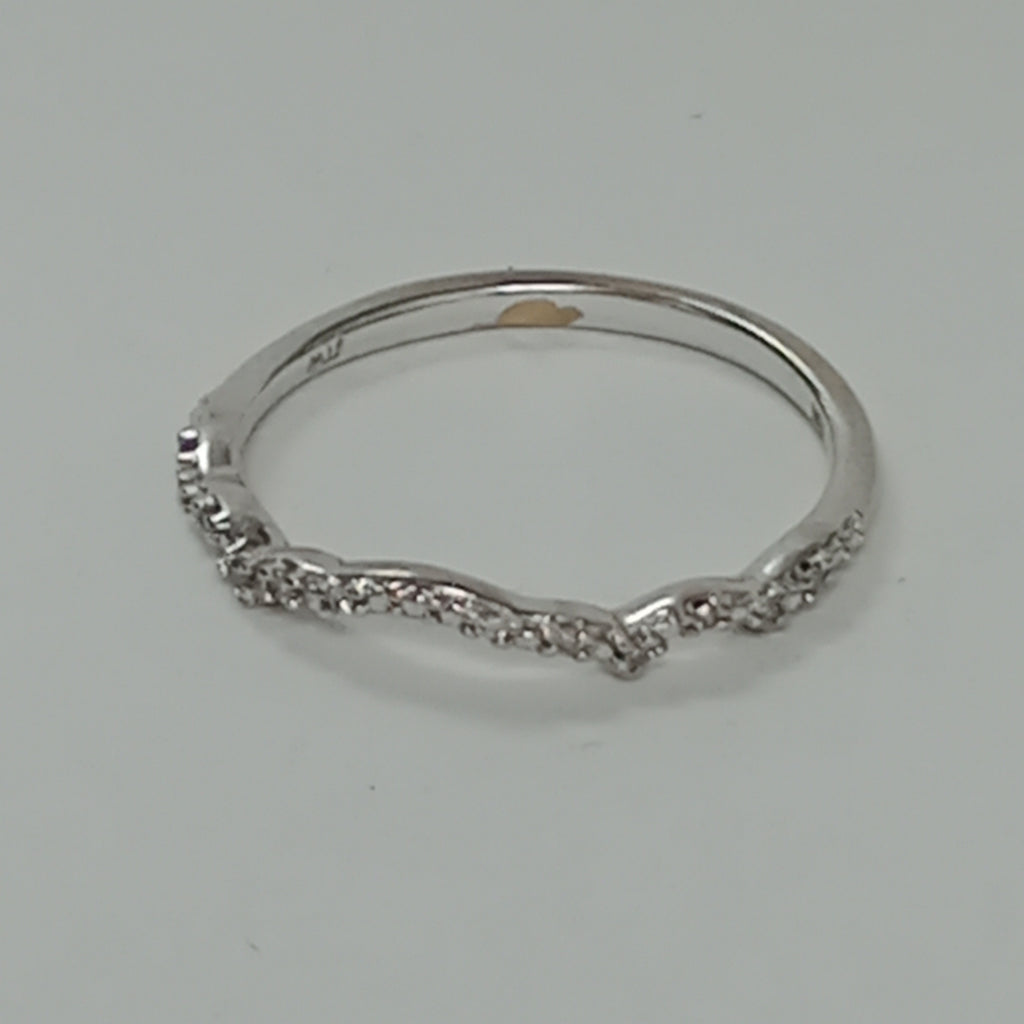ANILLITO ORO BLANCO 10 K 1,20 GRMS (SEMINUEVO)