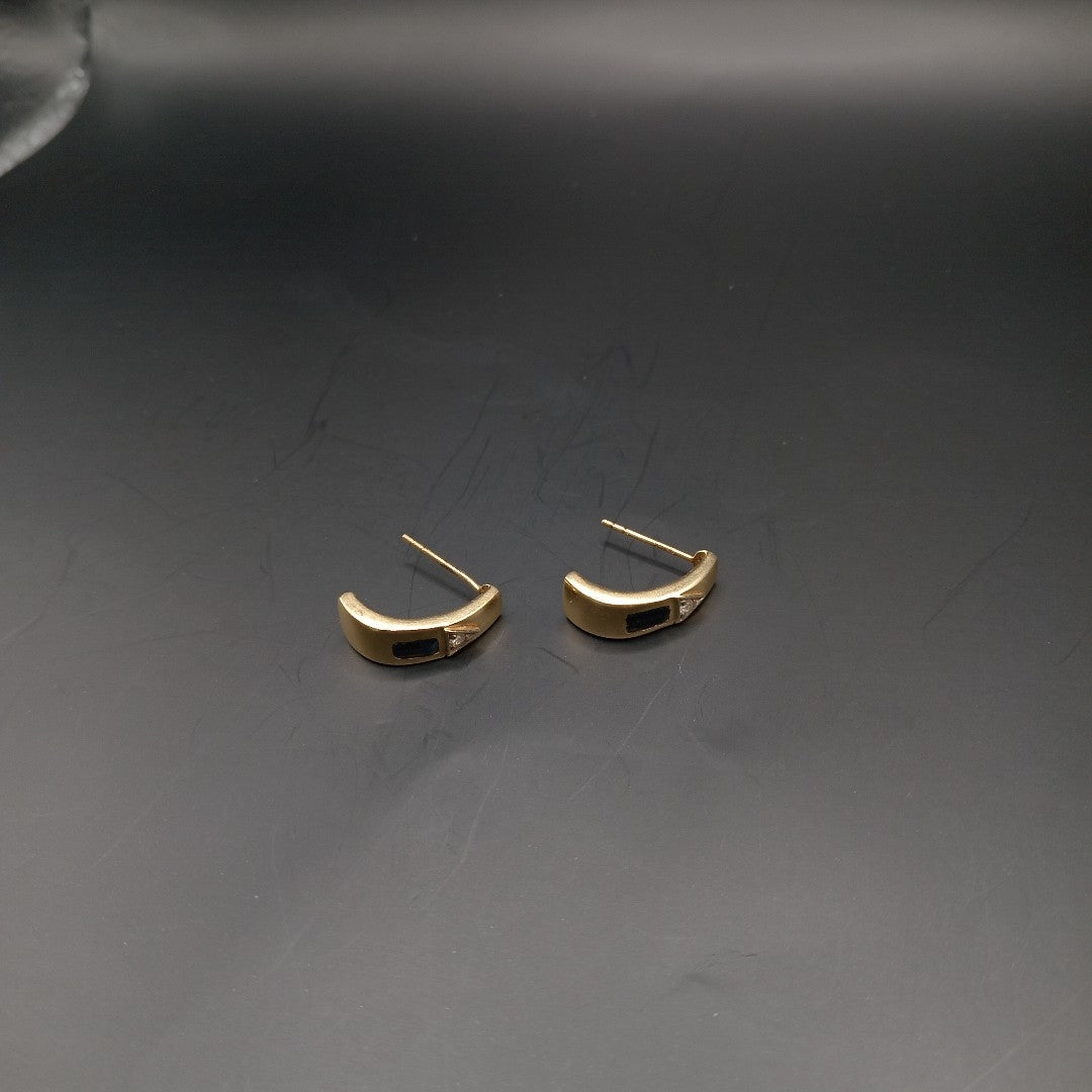 ARETES PAR ORO 14 K 3.7 GRMS (SEMINUEVO)