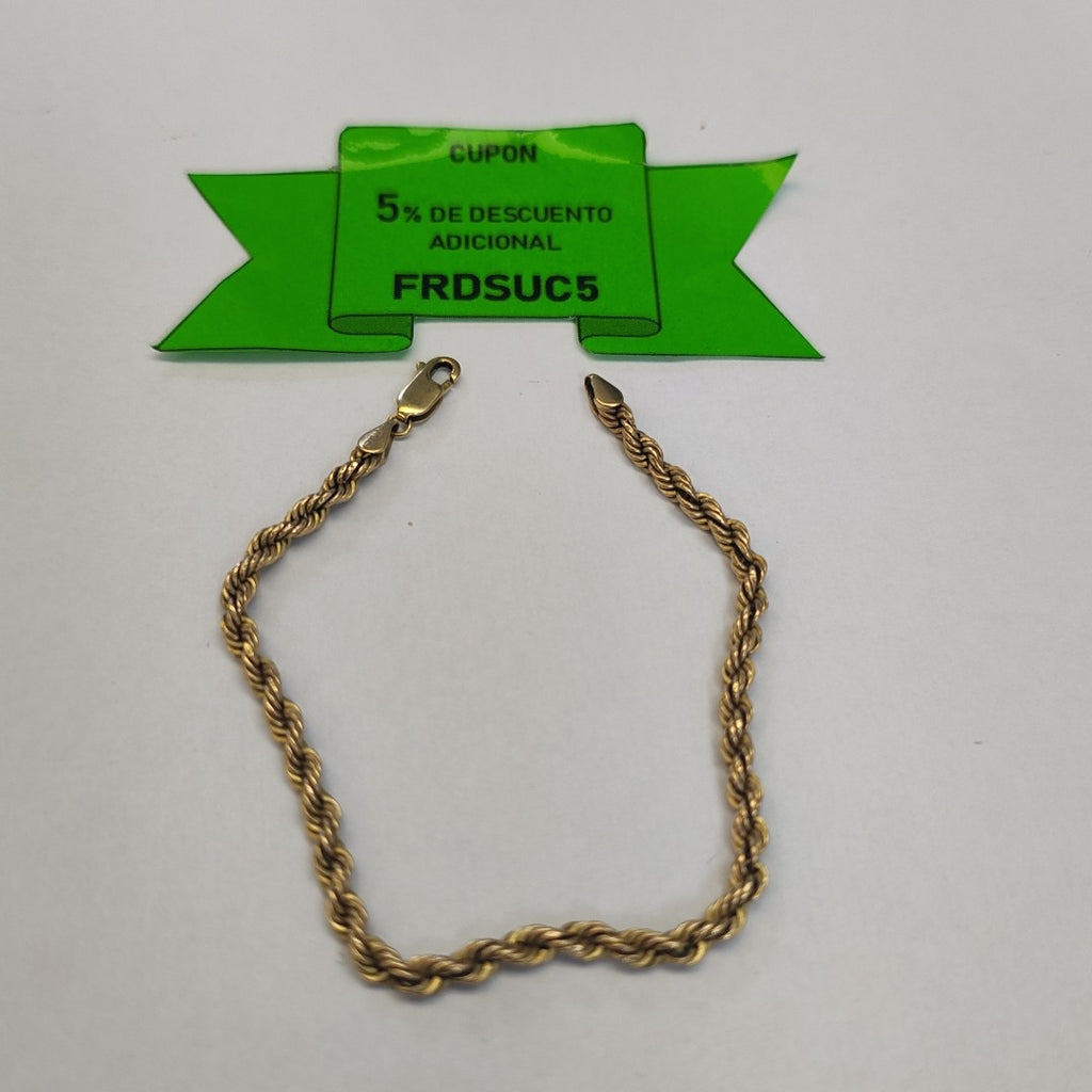 PULSERA ORO 14 K 3.3 GRMS (SEMINUEVO)
