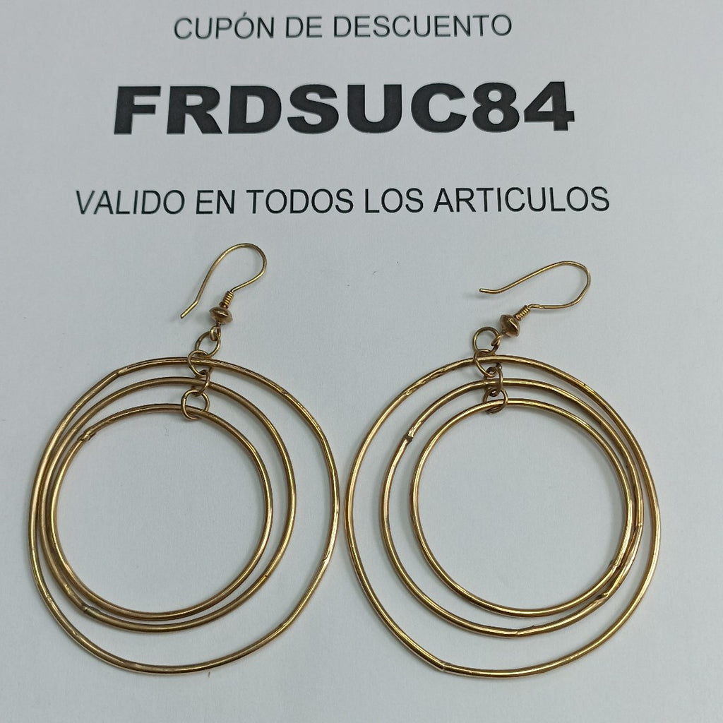 ARRACADAS PAR ORO 8 K 11,70 GRMS (SEMINUEVO)
