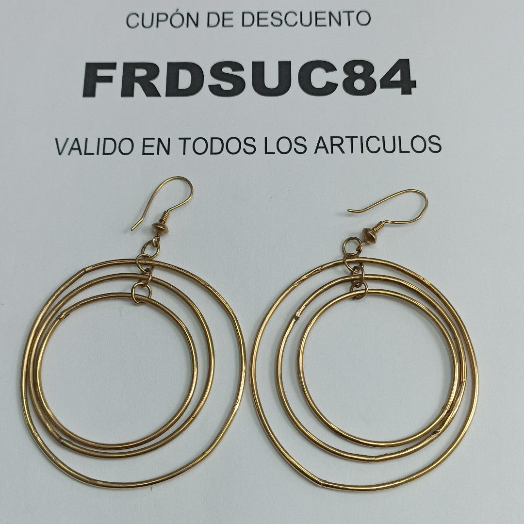 ARRACADAS PAR ORO 8 K 11,70 GRMS (SEMINUEVO)