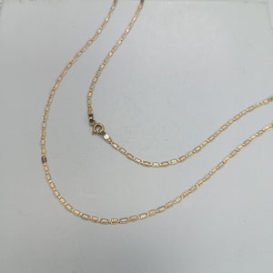 CADENA ORO 14 K 3,40 GRMS (SEMINUEVO)