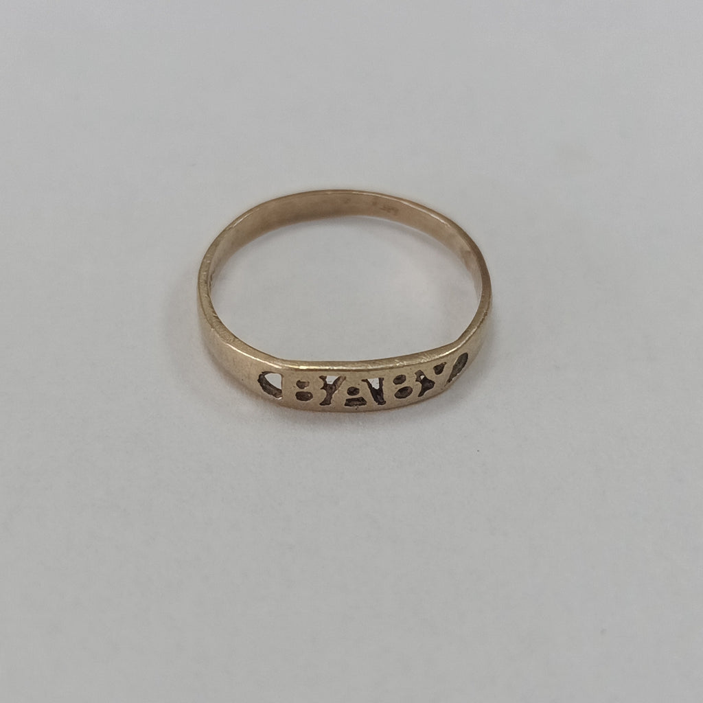 ANILLO ORO 8 K 0.8 GRMS (SEMINUEVO)