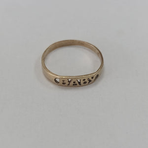 ANILLO ORO 8 K 0.8 GRMS (SEMINUEVO)