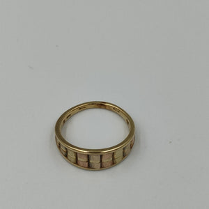 ANILLITO ORO, ORO COMBINADO 14 K 3.1 GRMS (SEMINUEVO)