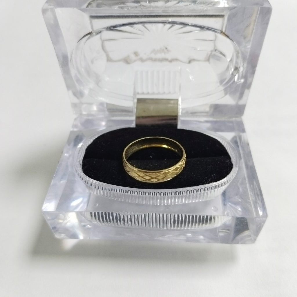 ARGOLLA ORO 10 K 1.2 GRMS (SEMINUEVO)