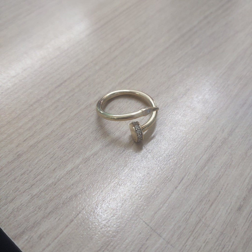 ANILLO ORO 10 K 3.7 GRMS (SEMINUEVO)