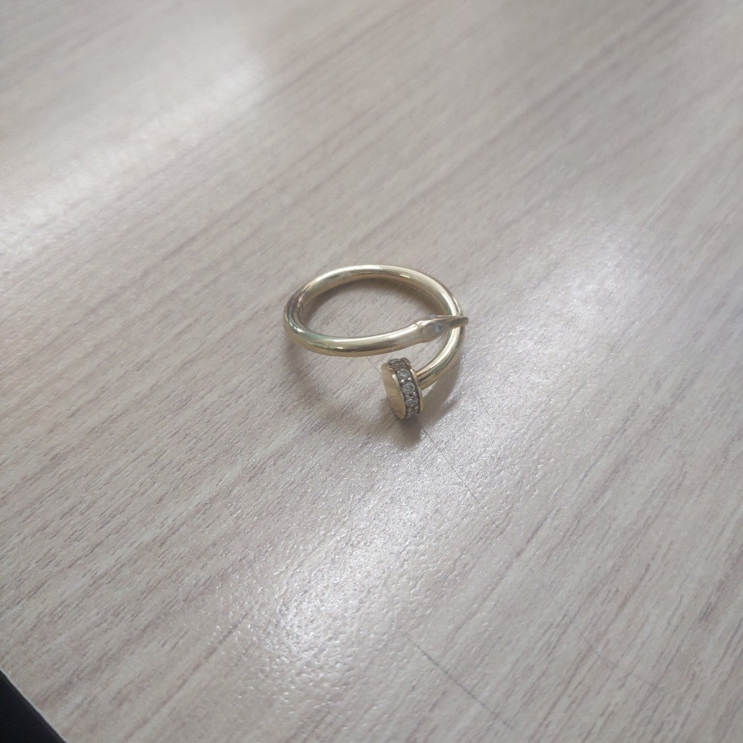 ANILLO ORO 10 K 3.7 GRMS (SEMINUEVO)