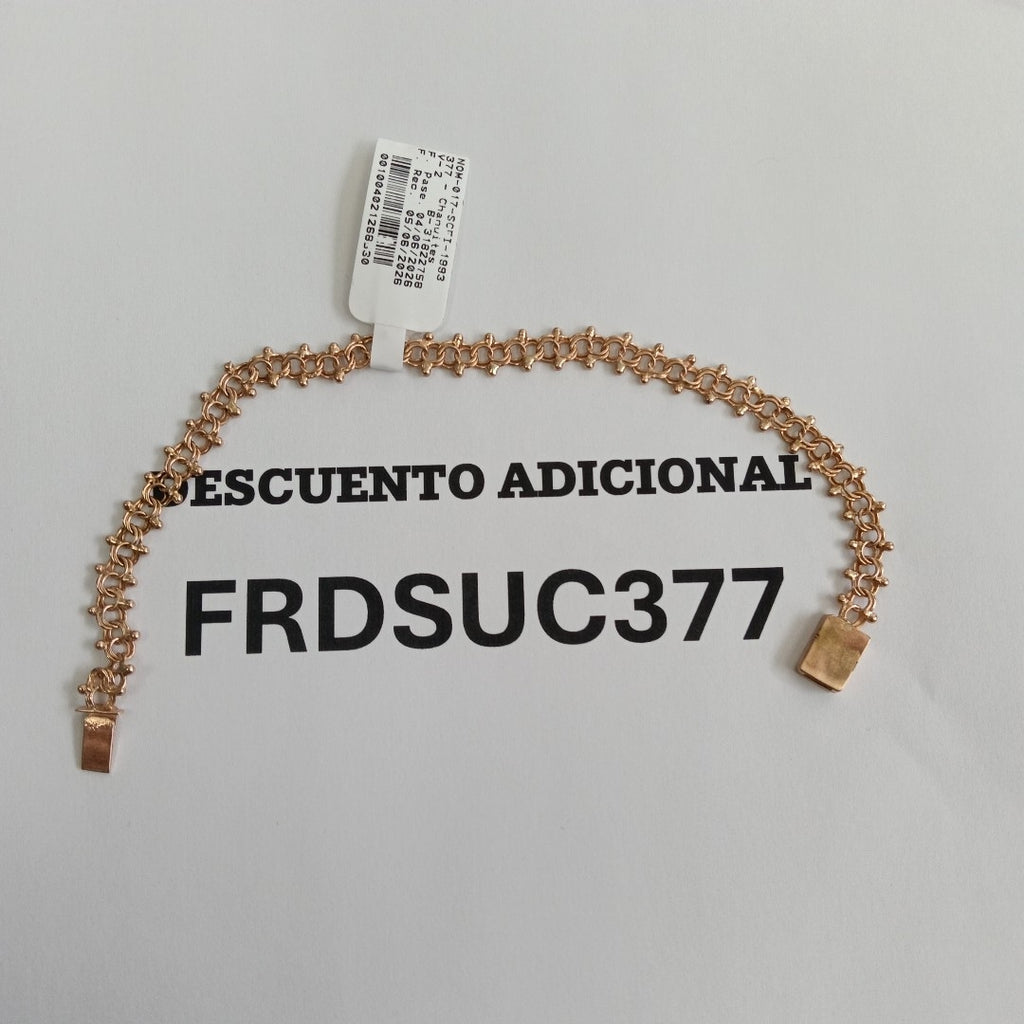 PULSERA ORO 10 K 7.4 GRMS (SEMINUEVO)