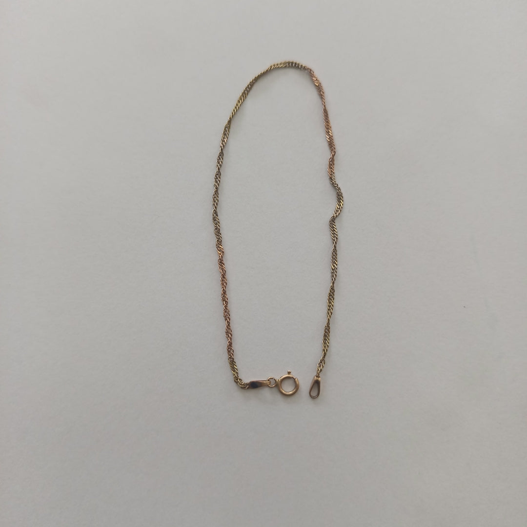 PULSERA ORO 14 K 1 GRMS (SEMINUEVO)