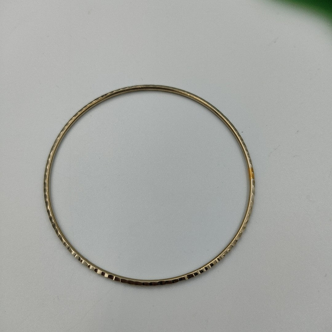 PULSERA RIGIDA ORO,ORO BLANCO 10 K 3,00 GRMS (SEMINUEVO)
