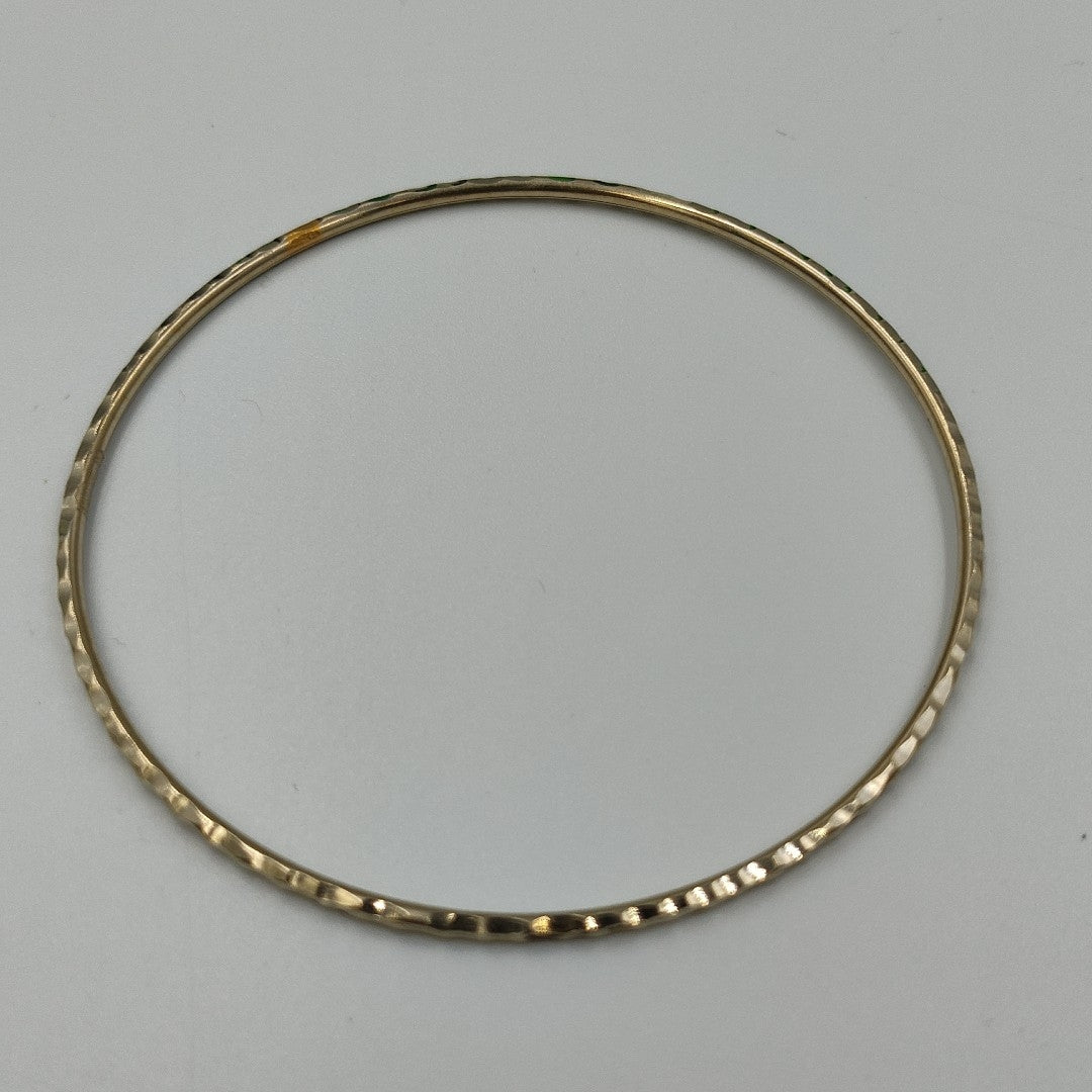 PULSERA RIGIDA ORO,ORO BLANCO 10 K 2,90 GRMS (SEMINUEVO)