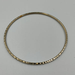 PULSERA RIGIDA ORO,ORO BLANCO 10 K 2,90 GRMS (SEMINUEVO)
