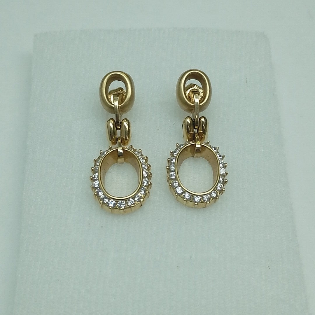 ARETES PAR ORO 14 K 8.5 GRMS (SEMINUEVO)