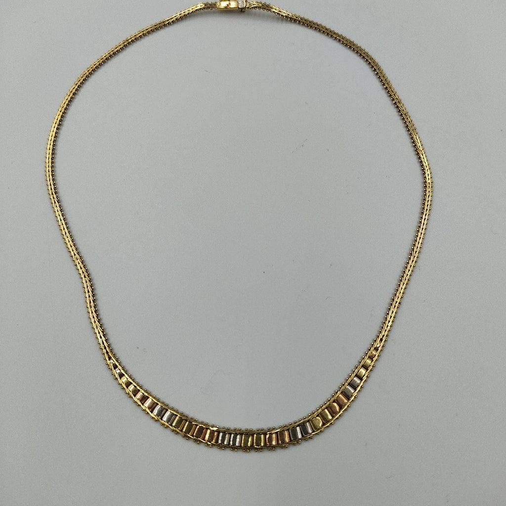GARGANTILLA ORO,ORO COMBINADO 14 K 12,20 GRMS (SEMINUEVO)
