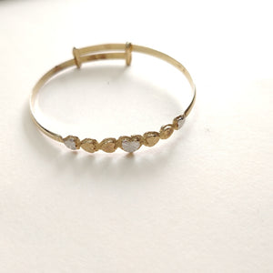 PULSERA RIGIDA ORO 10 K 4,30 GRMS (SEMINUEVO)