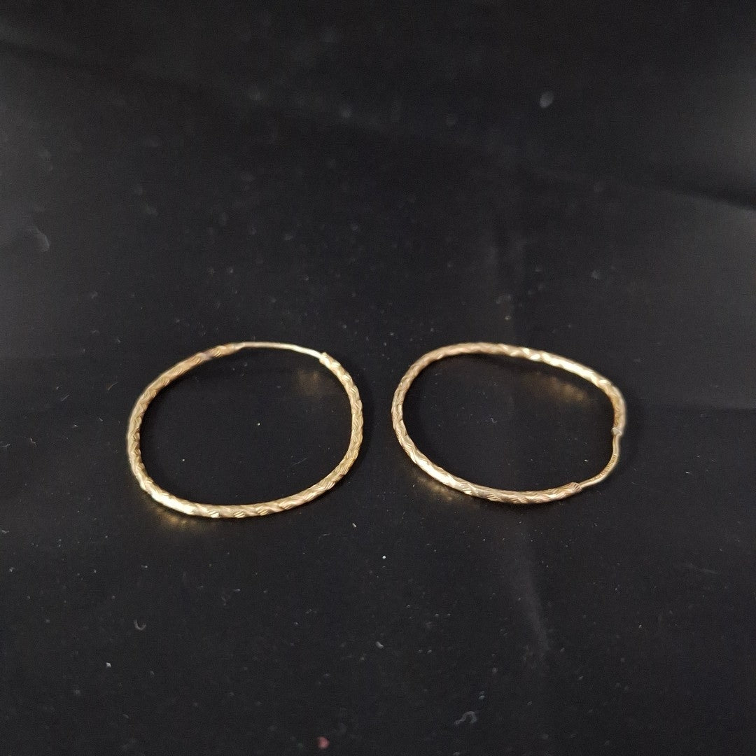ARRACADAS PAR ORO 10 K 1,00 GRMS (SEMINUEVO)