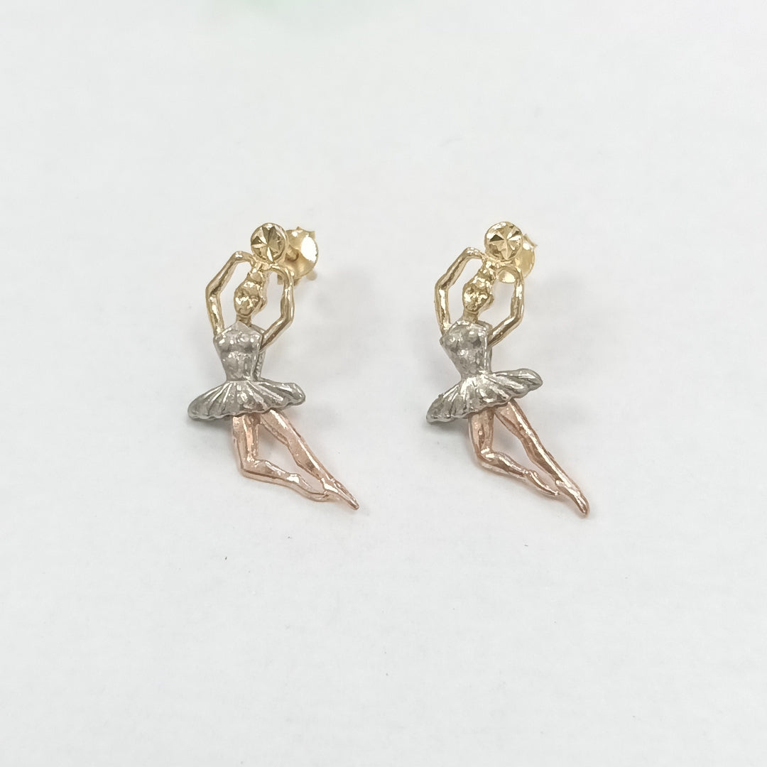 ARETES PAR ORO 10 K 2 GRMS (SEMINUEVO)